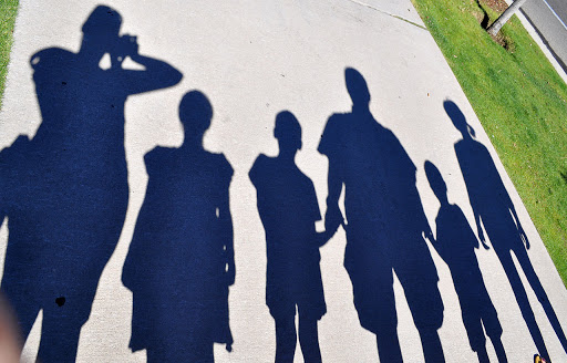 large family shadow &#8211; it