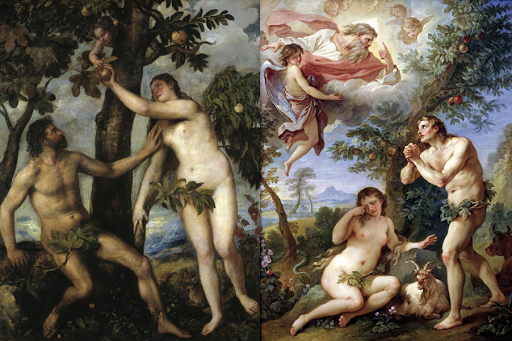 Paradiso terrestre e albero della conoscenza del bene e del male (Adam and Eve) &#8211; it