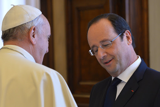 François Hollande and the Pope Francis &#8211; it