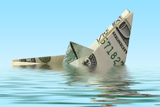 money ship wreck in water &#8211; it