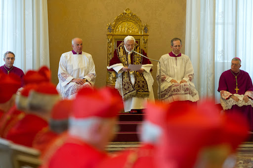 Pope Benedict XVI announced he will resign on February 28 &#8211; AFP