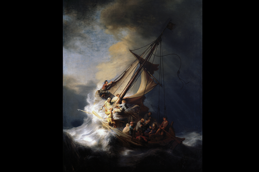 The Storm on the Sea of Galilee &#8211; it