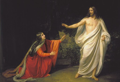 Appearance of Jesus Christ to Maria Magdalena &#8211; Alexander Andreyevich Ivanov