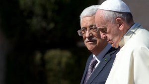 Pope Francis meets with Palestinian President – it