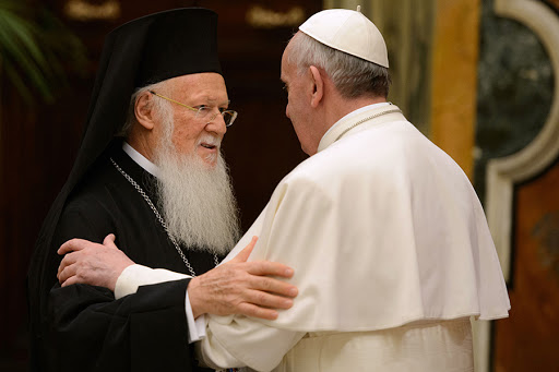 Pope Francis with Bartolomew I &#8211; Vatican &#8211; it