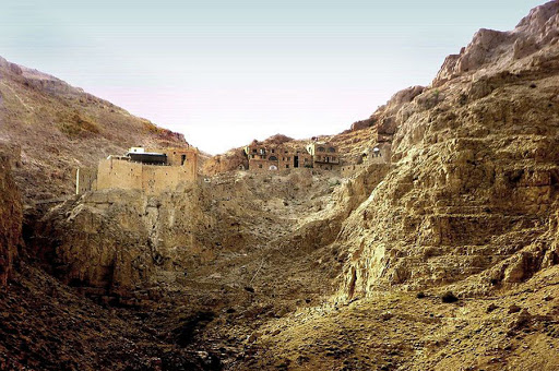 The monastery of Deir Mar Musa