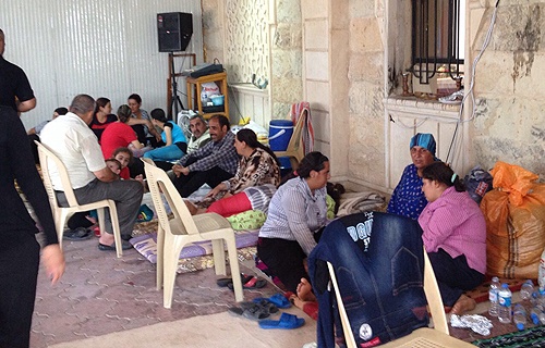 Christian refugees take refuge in Erbil Iraq &#8211; it