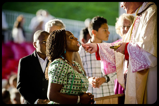 Eucharistic Congress in the Diocese of Trenton &#8211; communion &#8211; © Jeffrey Bruno / Aleteia &#8211; it
