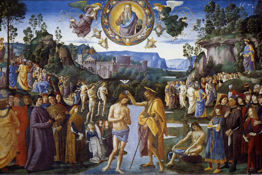Baptism of Christ &#8211; Perugino