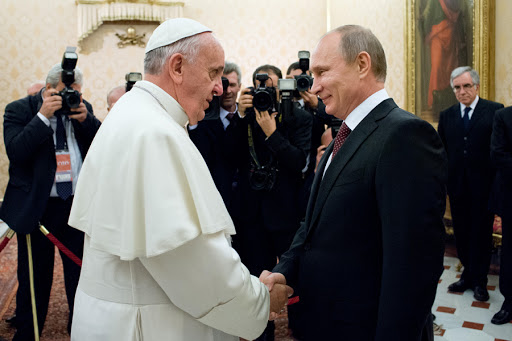 Pope Francis receives in audience the President of Russia Vladimir Putin &#8211; CPP