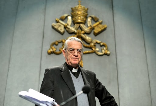Padre Federico Lombardi dopo la sentenza a Paolo Gabriele