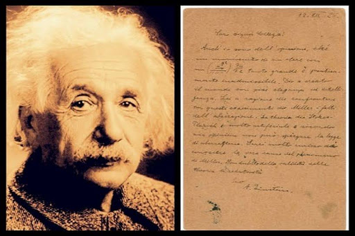 Lettera Albert Einstein a una studentessa