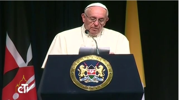Pope Francis in kenya