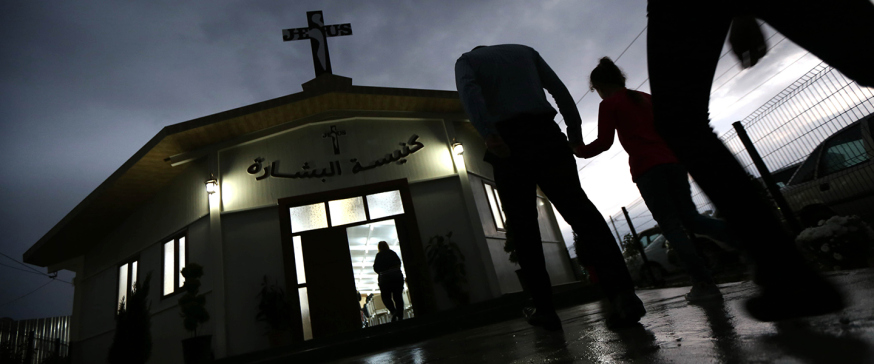 Cristiani iracheni a Mosul / AFP / SAFIN HAMED