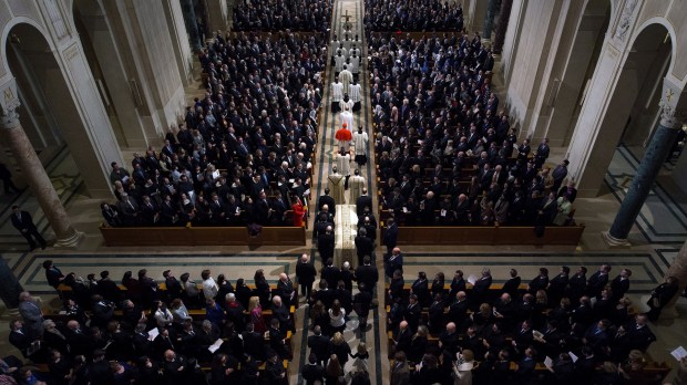 Funeral For Supreme Court Justice Scalia Antonin Scalia Held In Washington, D.C.