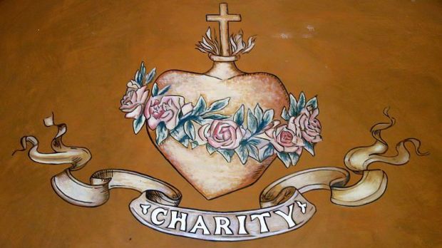 saint_luke_catholic_church_danville_ohio_-_tympanum_painting_-_immaculate_heart_charity