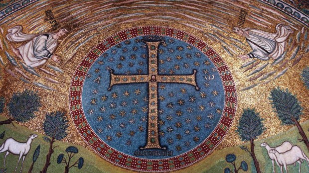 Apse Mosaic: Cross