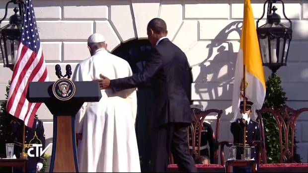 obama and pope Francis