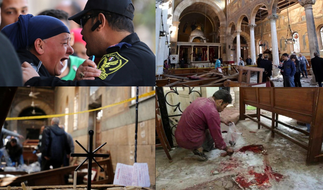 attentato egitto - il cairo - cattedrale