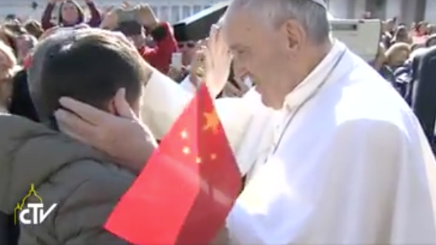 Papa Francesco cattolici cinesi