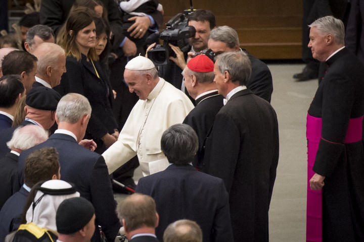 Pope Francis – Joe Biden – Audience – Paul VI Hall