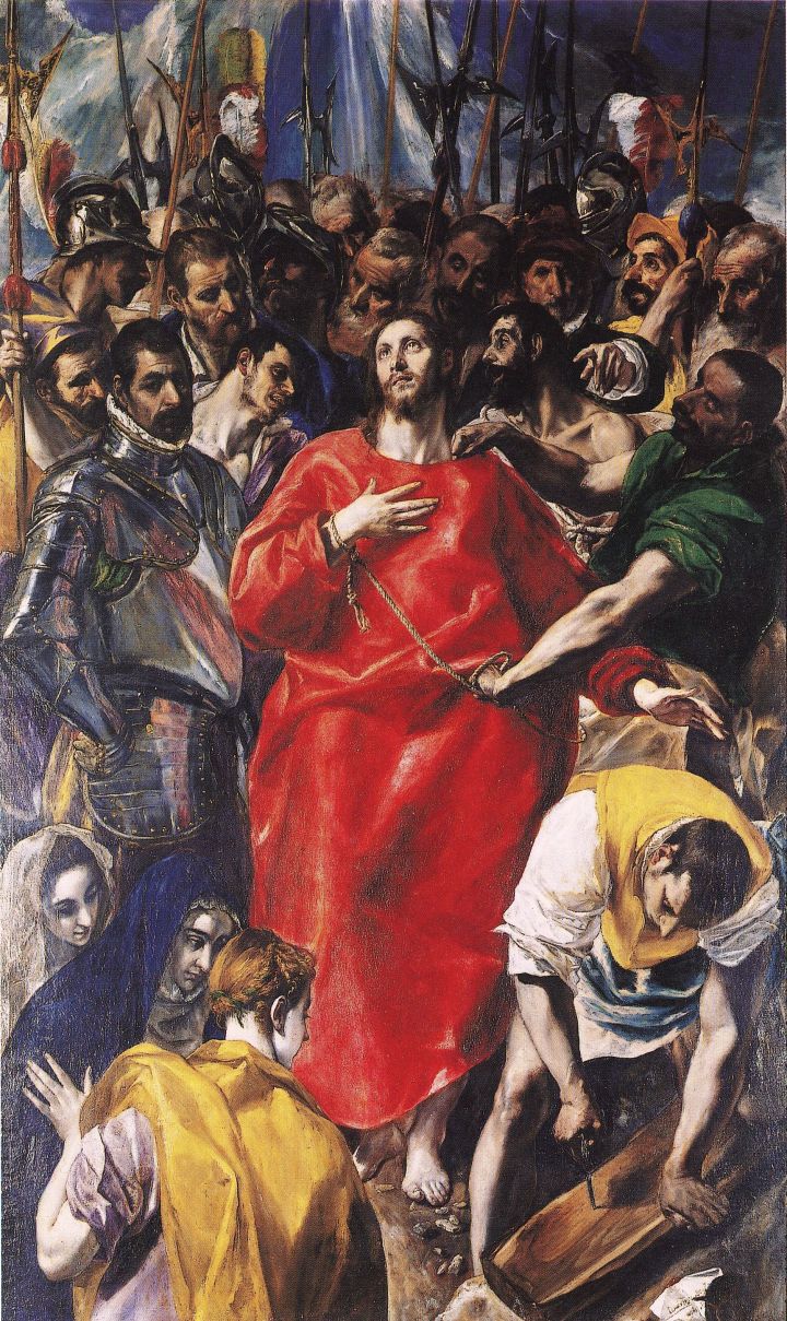 El Greco Partage de la tunique de Jésus