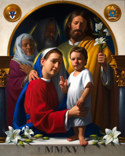Icon of Holy Family – fr