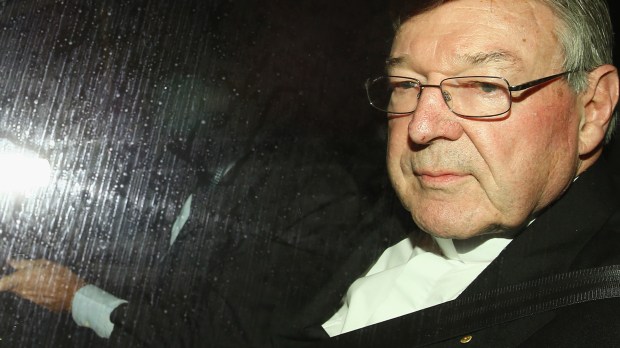 Cardinal George Pell Arrives For Royal Commission Appearance