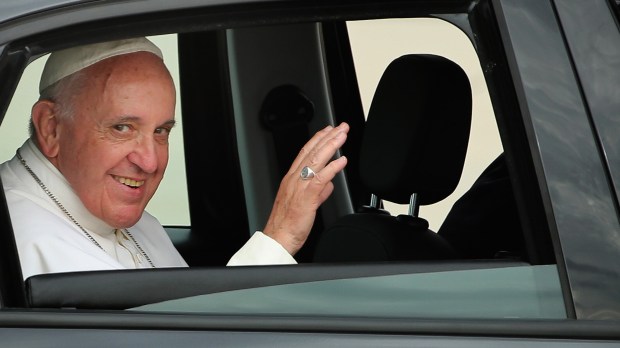 Pope Francis Arrives From Cuba For Visit To D.C., New York, And Philadelphia
