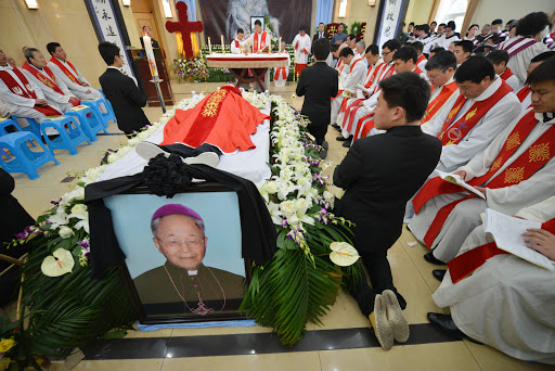 The funeral of the Bishop Joseph Fan Zhongliang – fr