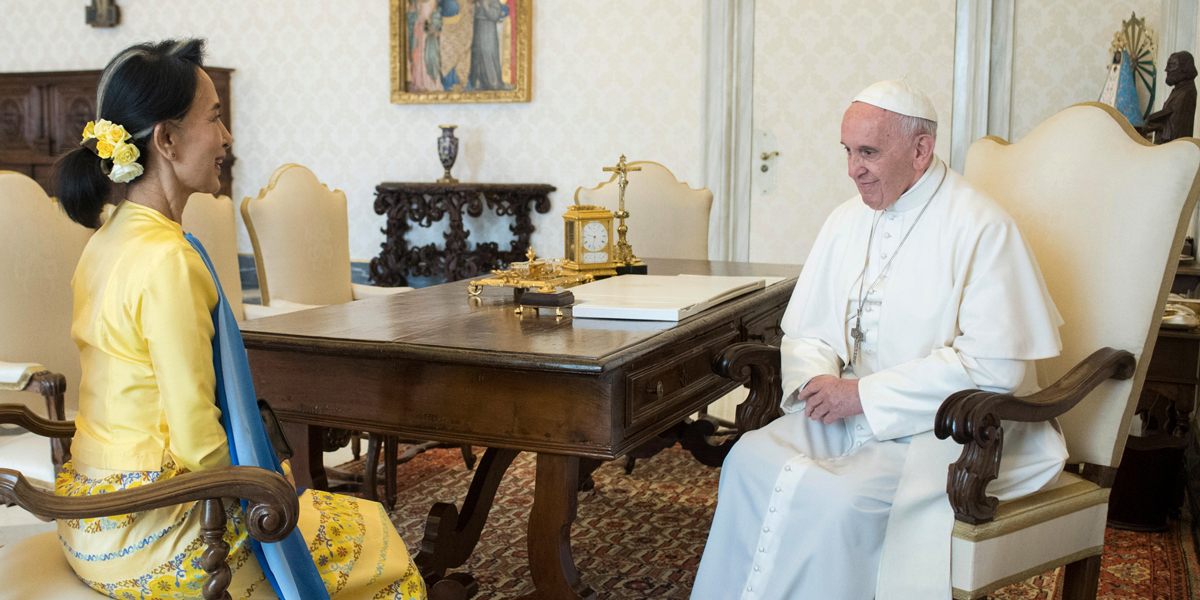 VATICAN-POPE-MYANMAR-DIPLOMACY