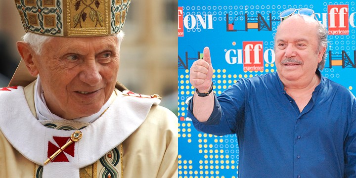 Pope Benedict XVI - Lino Banfi