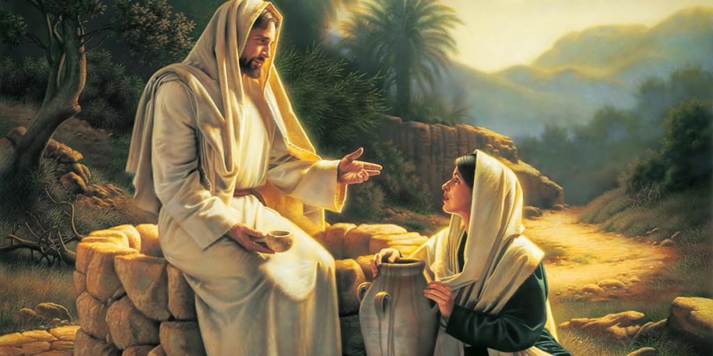 Jesus and the Samaritan woman