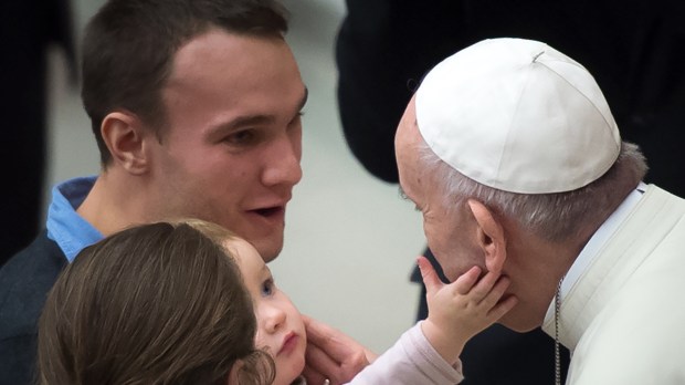 POPE FRANCIS,CHILD