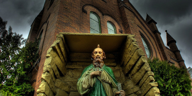 web3-st-saint-jude-statue-church-clouds-storm-weather-hopeless-depression-steven-kelley-cc-by-nc-nd-2-0