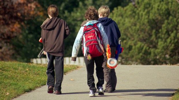 CHILDREN WALKING