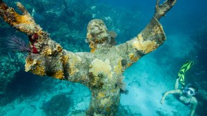 CHRIST OF THE ABYSS STATUE