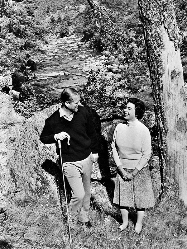 QUEEN ELIZABETH AND PRINCE PHILIP