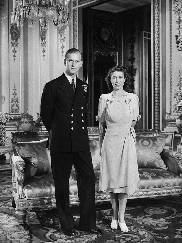 QUEEN ELIZABETH AND PRINCE PHILIP