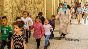 CHILDREN, JERUSALEM, HAPPY