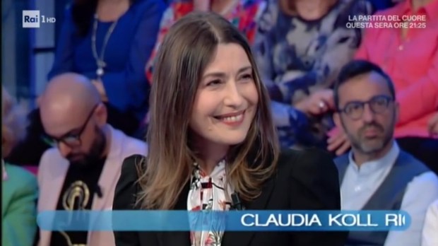 Claudia Koll Vieni da me Rai1