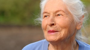 elderly woman portrait