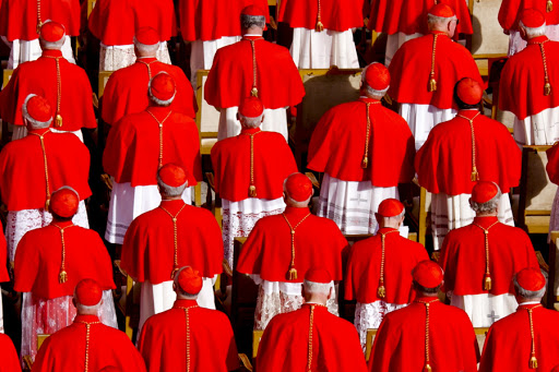 Cardinals attend a consistory at the Vatican. – en