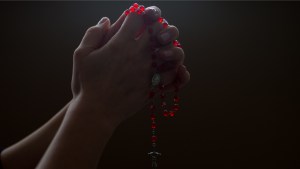 ROSARY, HANDS, PRAY,