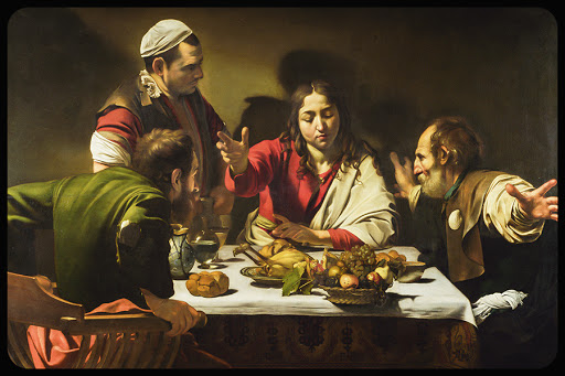 The Supper at Emmaus &#8211; Caravaggio (1573–1610)