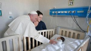 WEB3- Pope Francis - Visit - Bambino Gesù - Rome - children hospital - AFP- PBG01