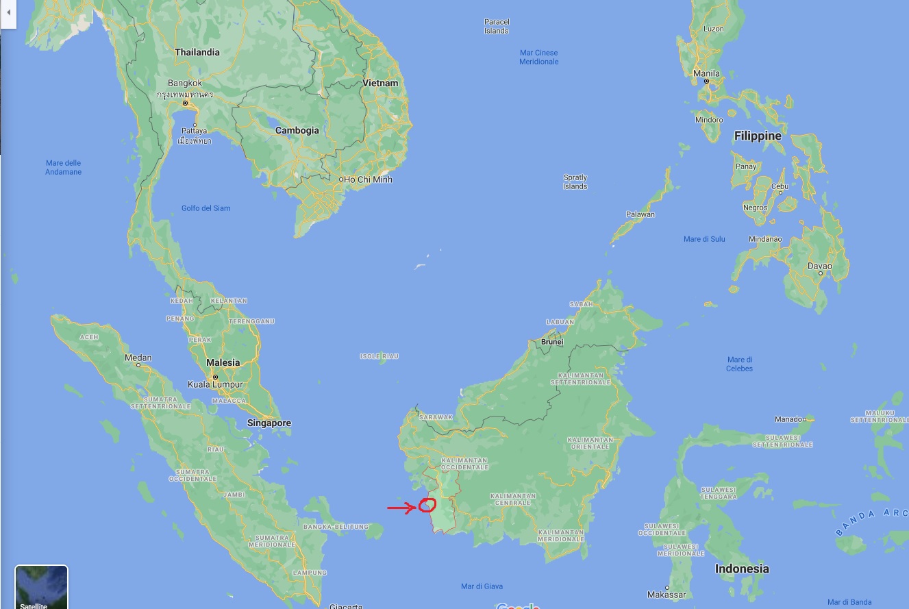 KETAPANG, INDONESIA, MAP