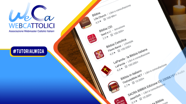 WECA COVER APP BIBBIA