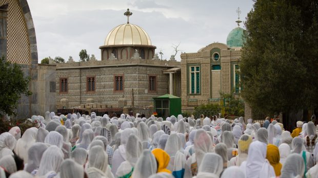 Aksum Ethiopia; CHURCH