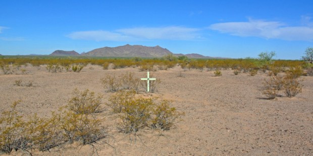 (FOTOGALLERY) L’uomo che semina misericordia piantando croci in Arizona